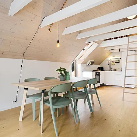 Daire Charming Rooftop In Heart Of Stavanger