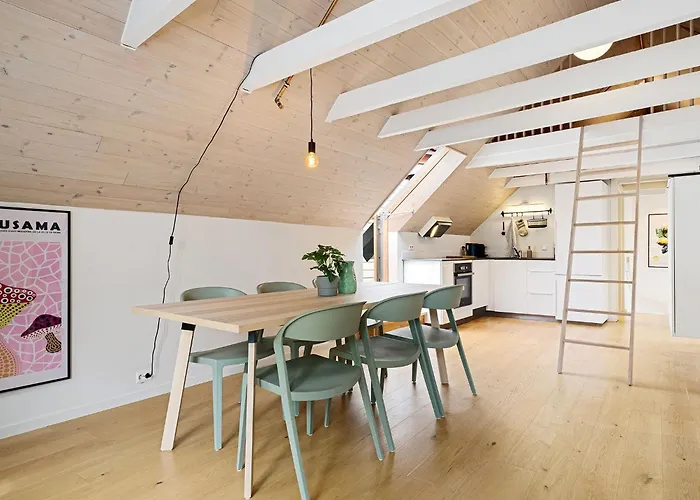 Apartman Charming Rooftop In Heart Of Stavanger